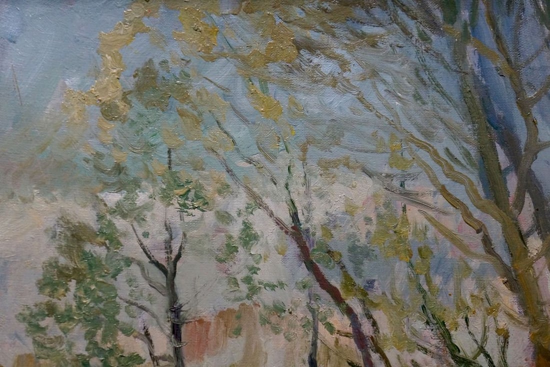 Oil painting Autumn landscape Minka Alexander Fedorovich - 3