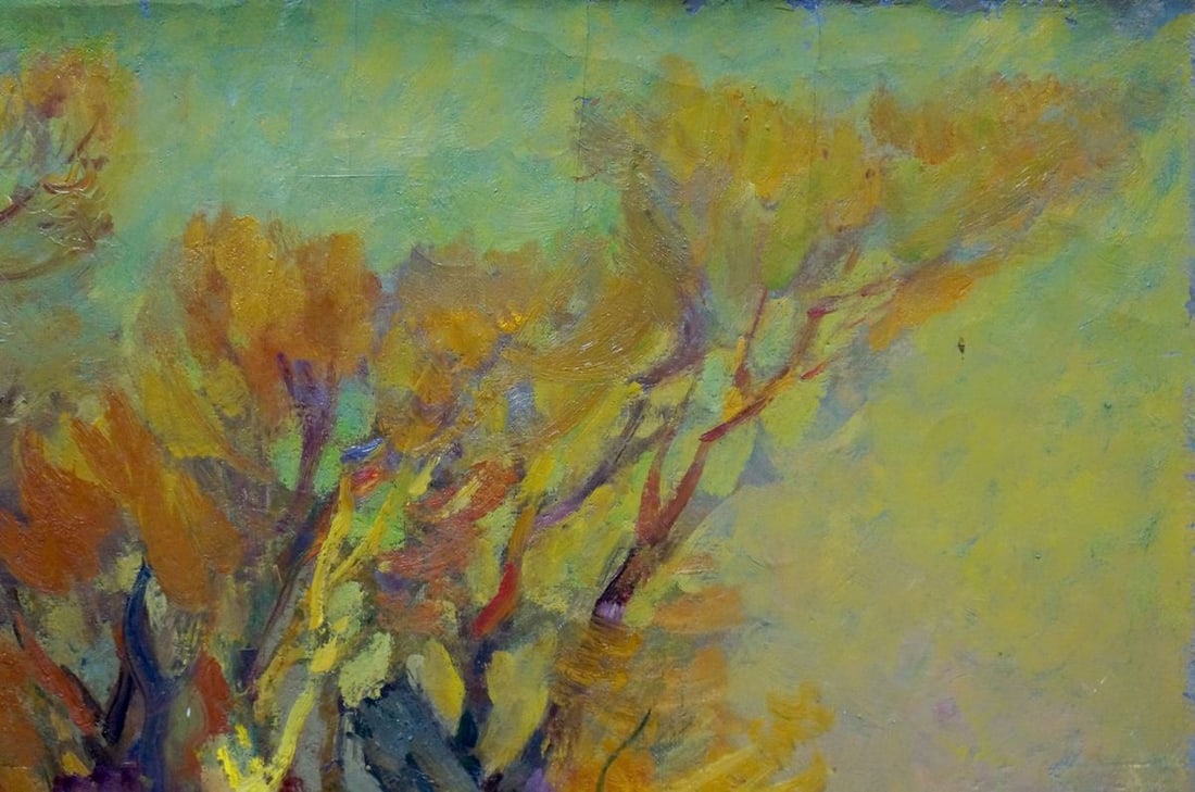 Oil painting Gold autumn Minka Alexander Fedorovich - 4