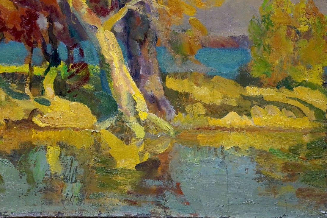 Oil painting Gold autumn Minka Alexander Fedorovich - 5