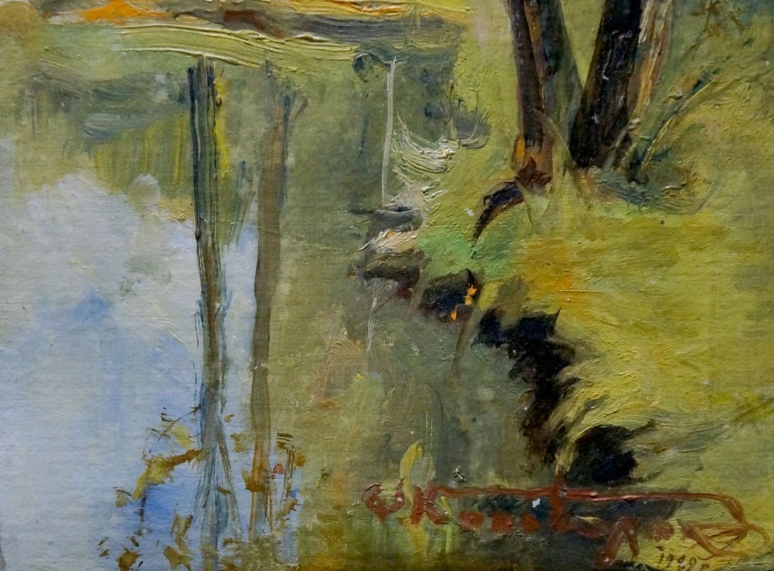 Oil painting Natural landscape Konovalyuk Fedor Zotikovich - 2
