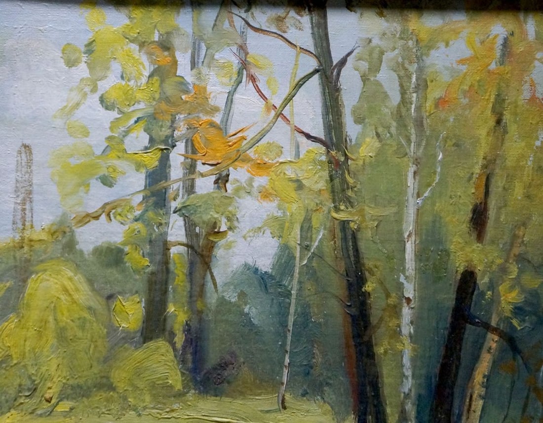 Oil painting Natural landscape Konovalyuk Fedor Zotikovich - 4