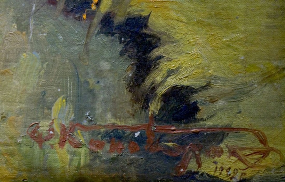 Oil painting Natural landscape Konovalyuk Fedor Zotikovich - 6