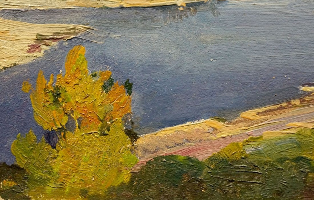 Oil painting After the rain Konovalyuk Fedor Zotikovich - 2