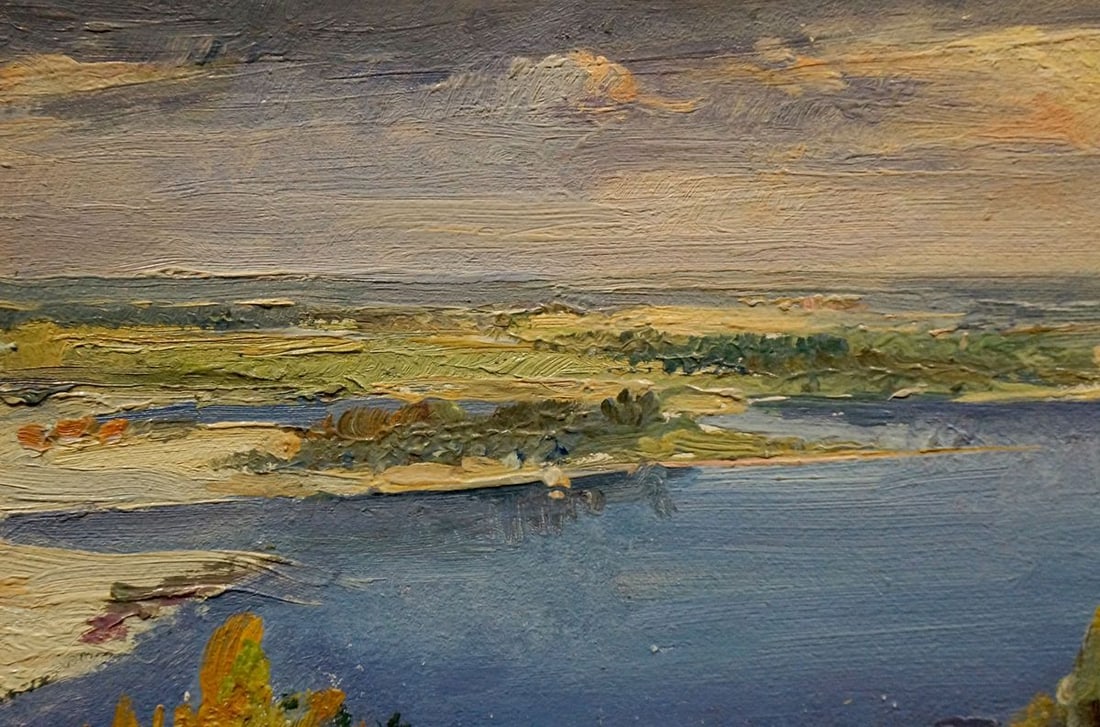 Oil painting After the rain Konovalyuk Fedor Zotikovich - 3