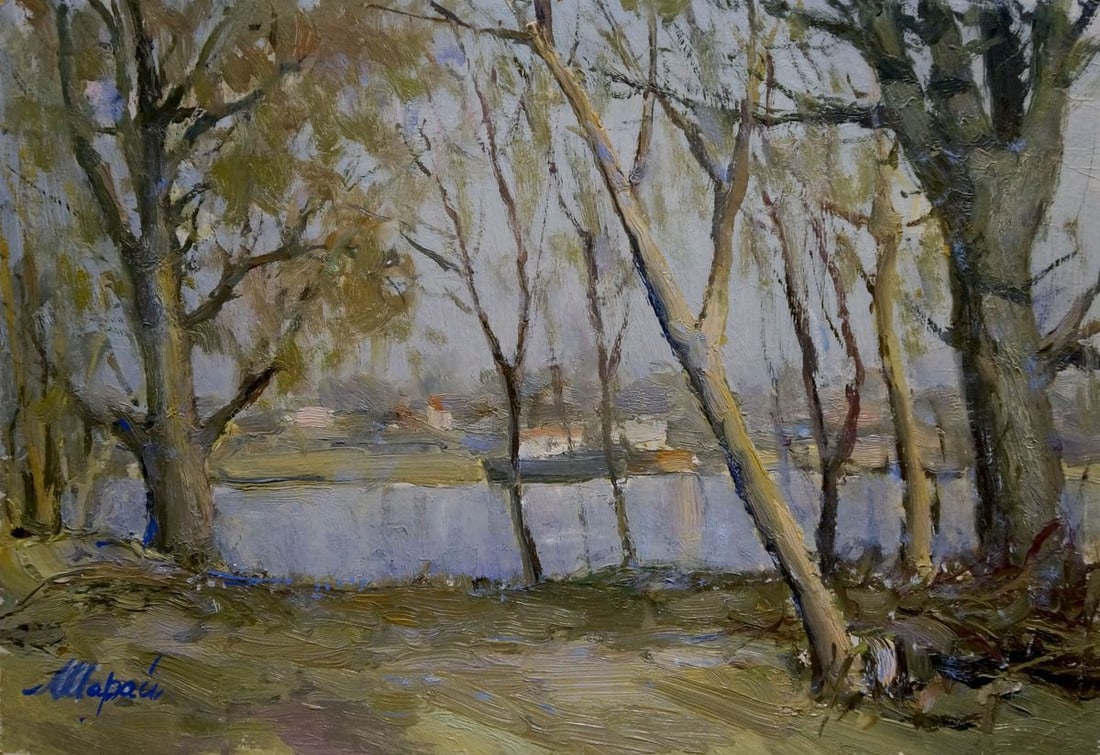 Oil painting Trukhanov Island Sharay L. G. (1 of 8)
