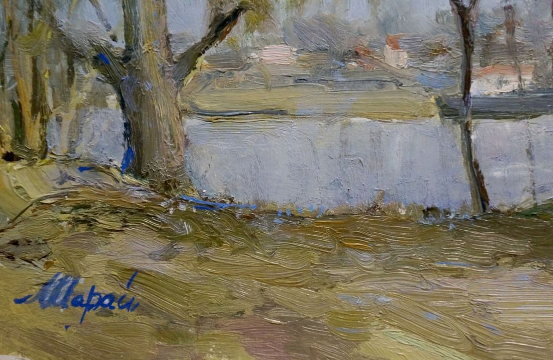 Oil painting Trukhanov Island Sharay L. G. - 2