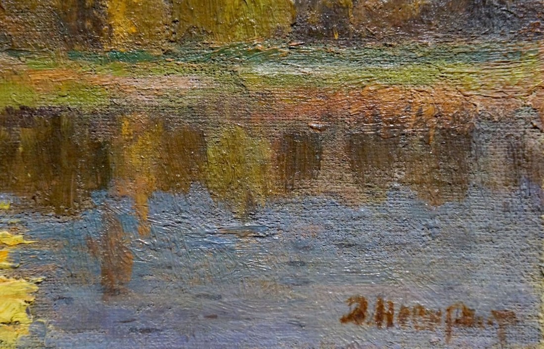 Oil painting A month over the forest Nevkritiy Denis Nikiforovich - 5