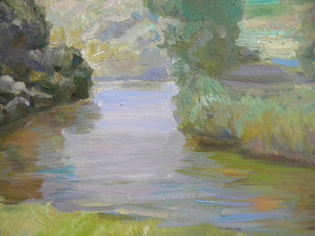 Oil painting Landscape Anatoly Kymnatny - 10