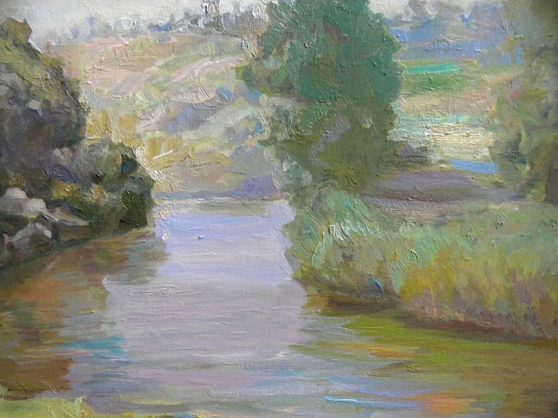 Oil painting Landscape Anatoly Kymnatny - 7