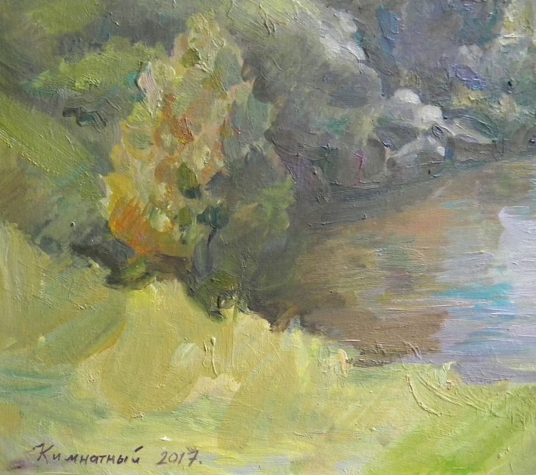 Oil painting Landscape Anatoly Kymnatny - 8