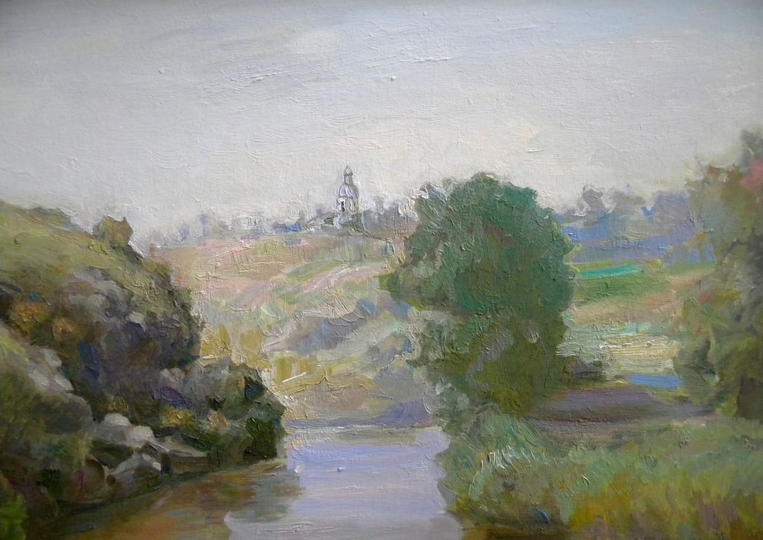 Oil painting Landscape Anatoly Kymnatny - 9