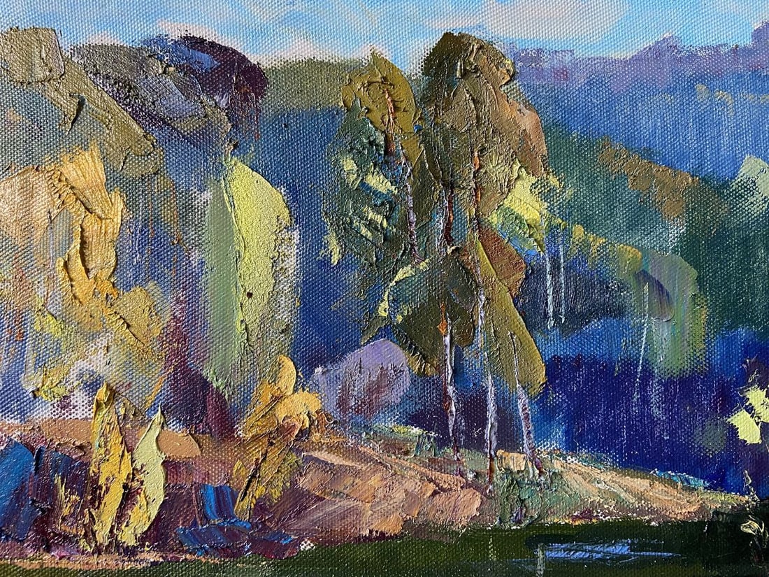 Oil painting Not a boring summer Kapotenko Ivan Ivanovich - 2