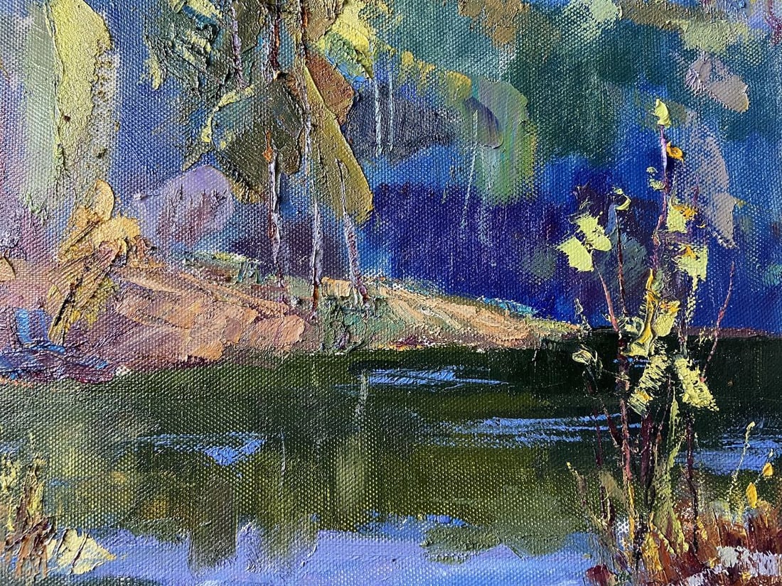 Oil painting Not a boring summer Kapotenko Ivan Ivanovich - 3