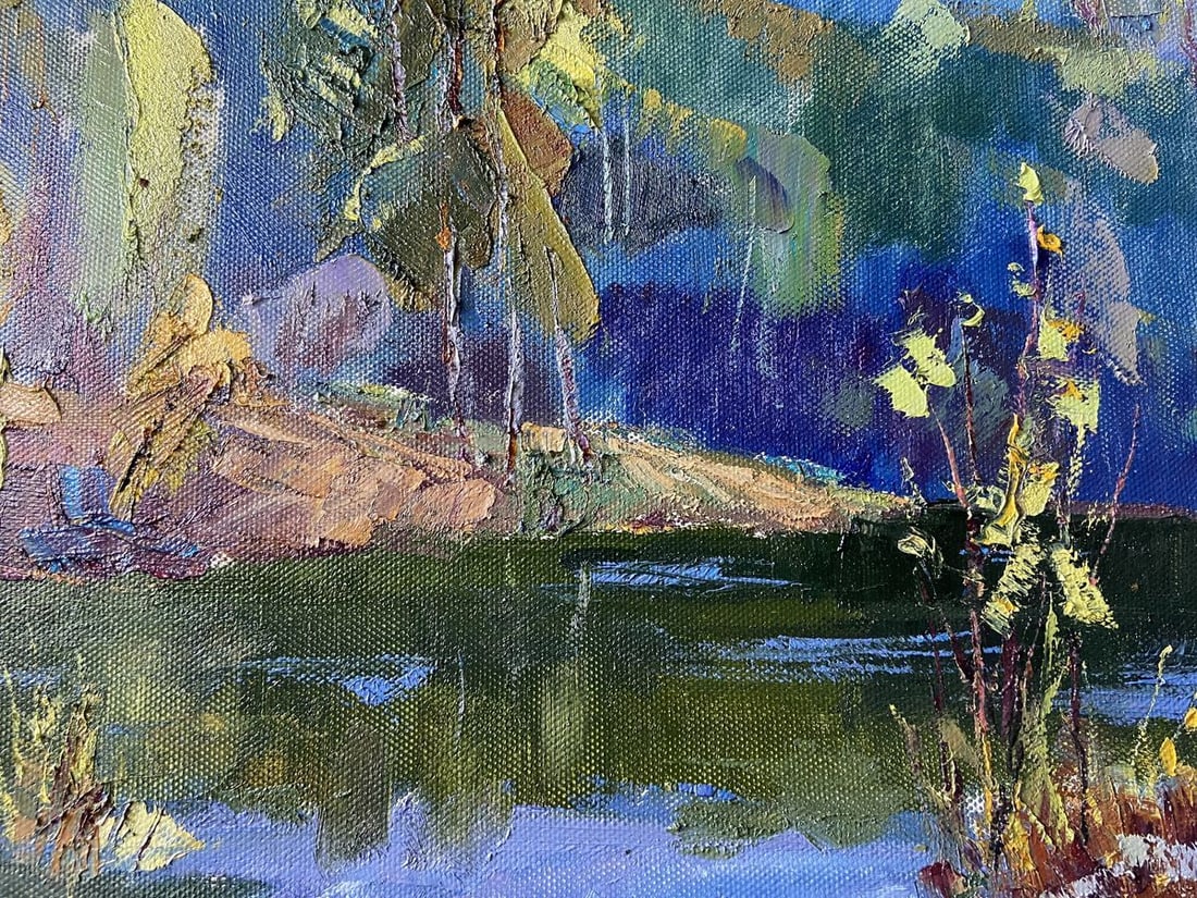 Oil painting Not a boring summer Kapotenko Ivan Ivanovich - 4