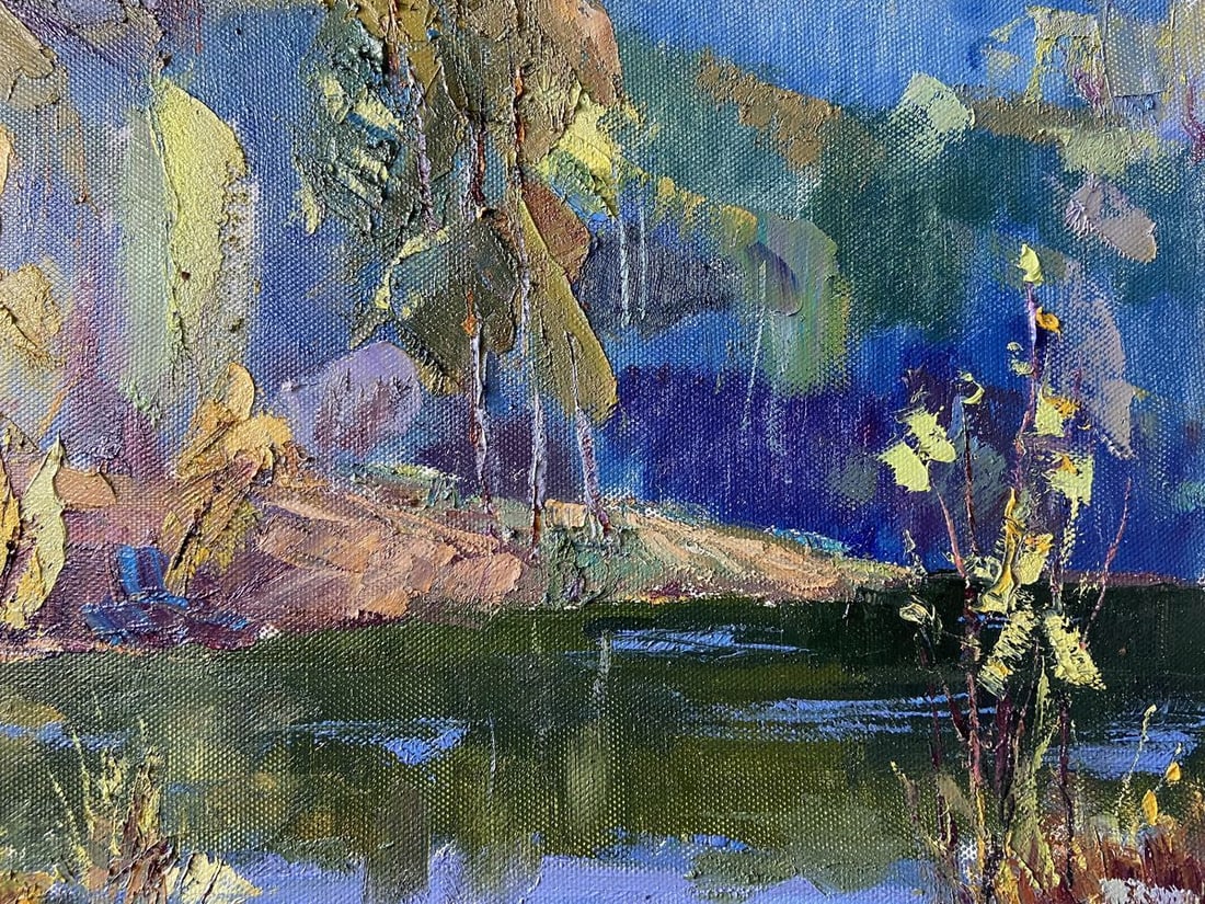 Oil painting Not a boring summer Kapotenko Ivan Ivanovich - 5