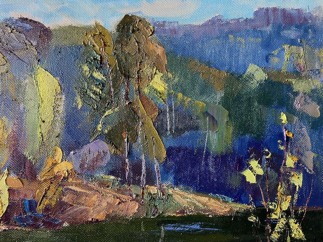 Oil painting Not a boring summer Kapotenko Ivan Ivanovich - 6