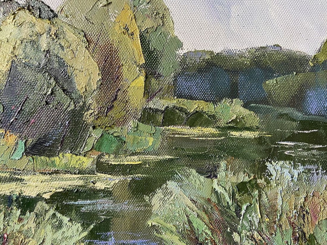 Oil painting Summer coast Kapotenko Ivan Ivanovich - 2