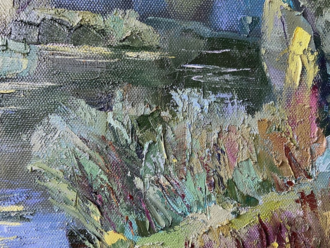 Oil painting Summer coast Kapotenko Ivan Ivanovich - 3