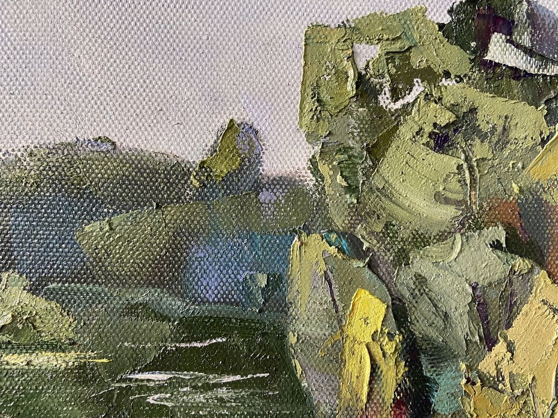 Oil painting Summer coast Kapotenko Ivan Ivanovich - 4