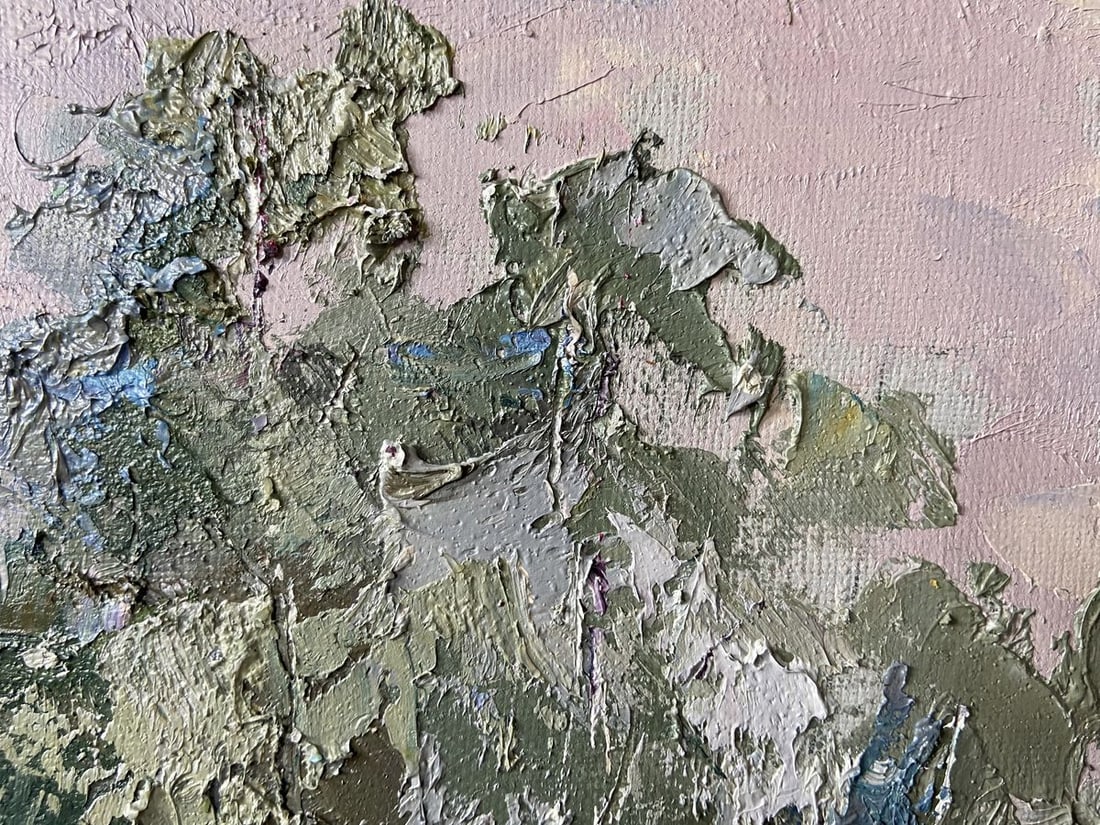 Oil painting Vorskla river Kapotenko Ivan Ivanovich - 2