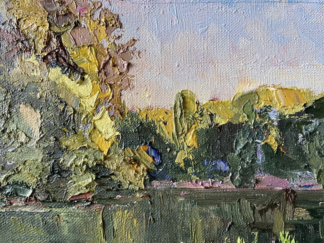 Oil painting It is getting dark Kapotenko Ivan Ivanovich - 8