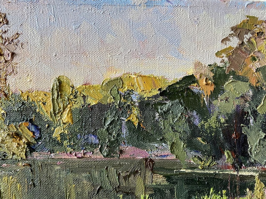 Oil painting It is getting dark Kapotenko Ivan Ivanovich - 9