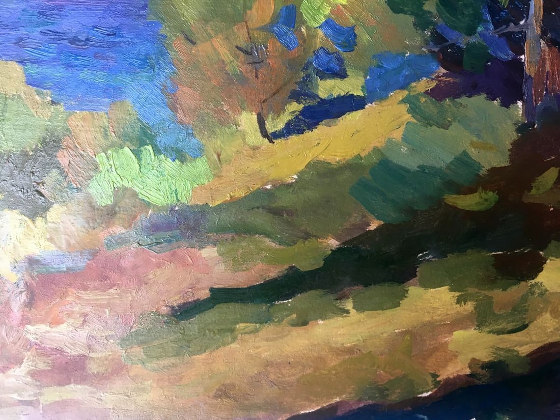 Oil painting City view Peter Tovpev - 7