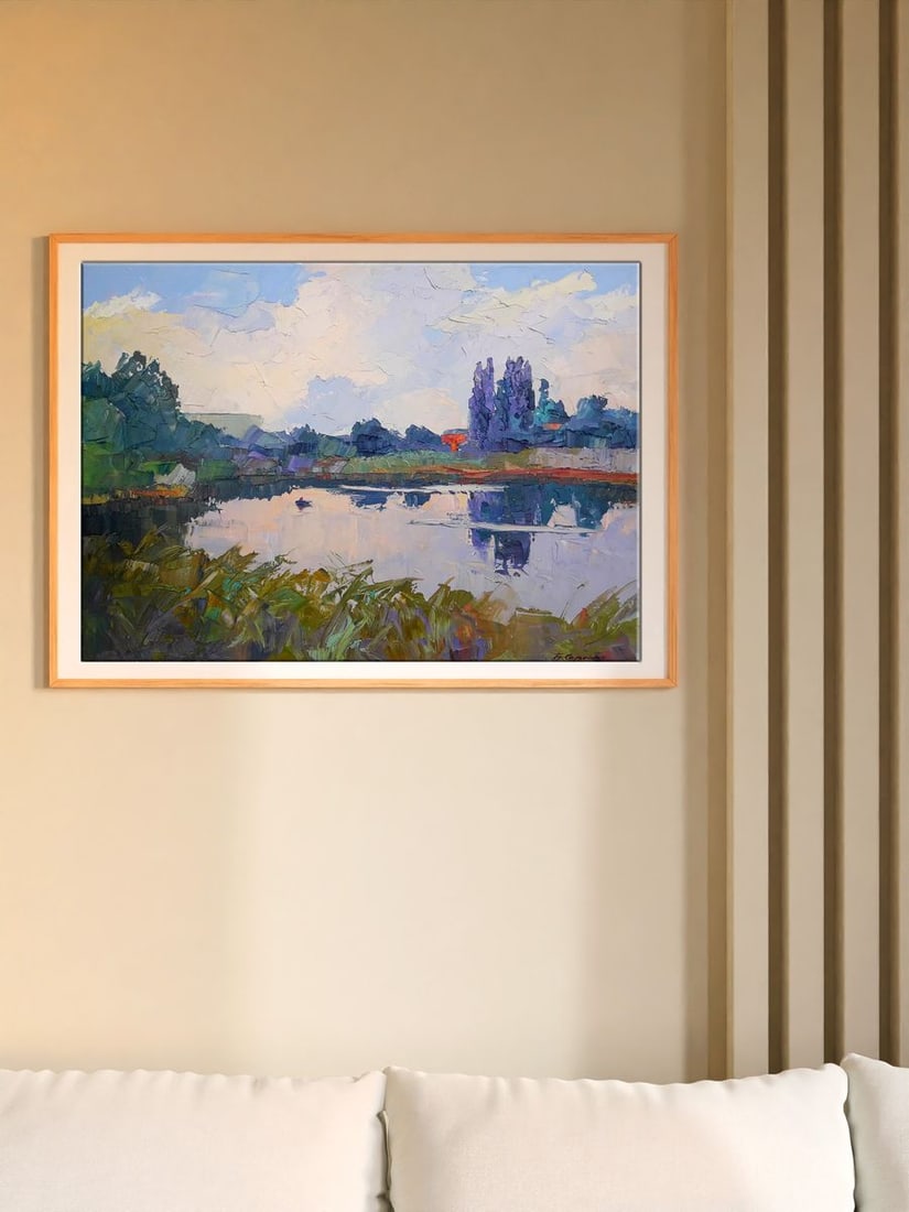 Oil painting River bed Serdyuk Boris Petrovich - 2