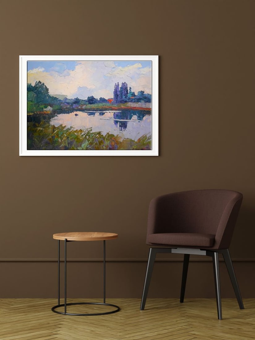 Oil painting River bed Serdyuk Boris Petrovich - 3