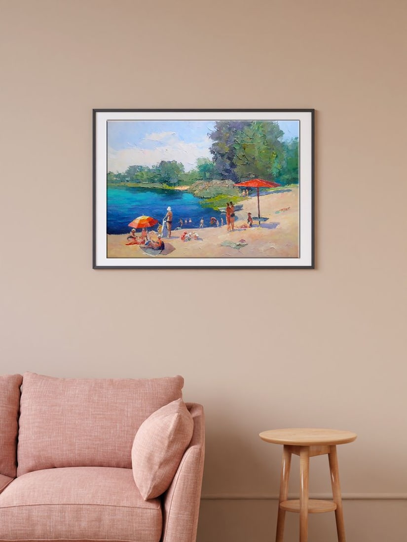 Oil painting Hot day Serdyuk Boris Petrovich - 2