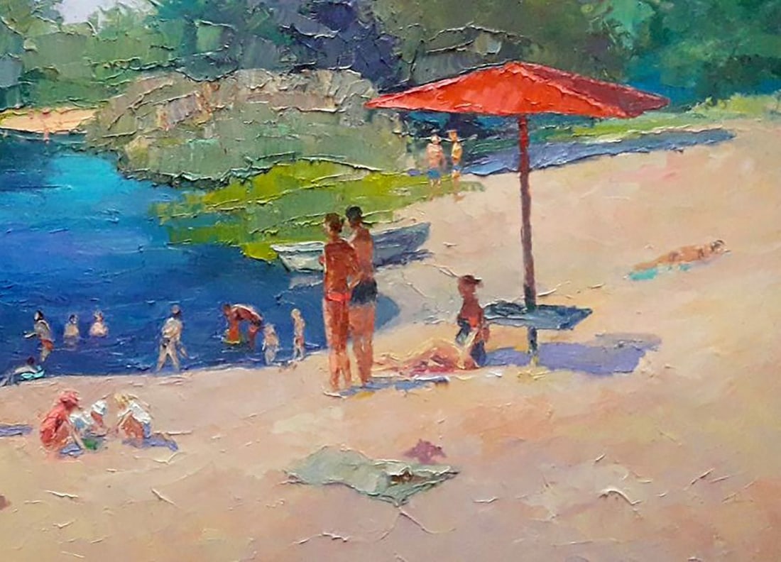 Oil painting Hot day Serdyuk Boris Petrovich - 7