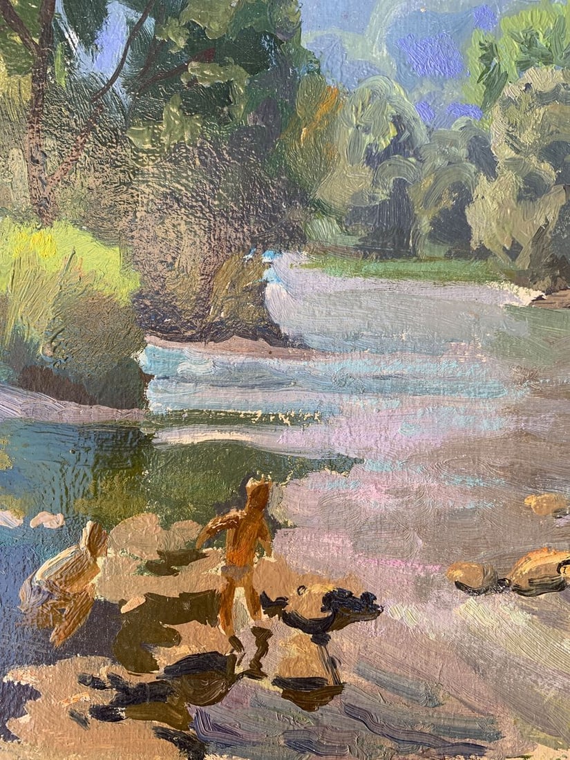 Oil painting Summer Batrakov Vladimir Grigorievich - 7