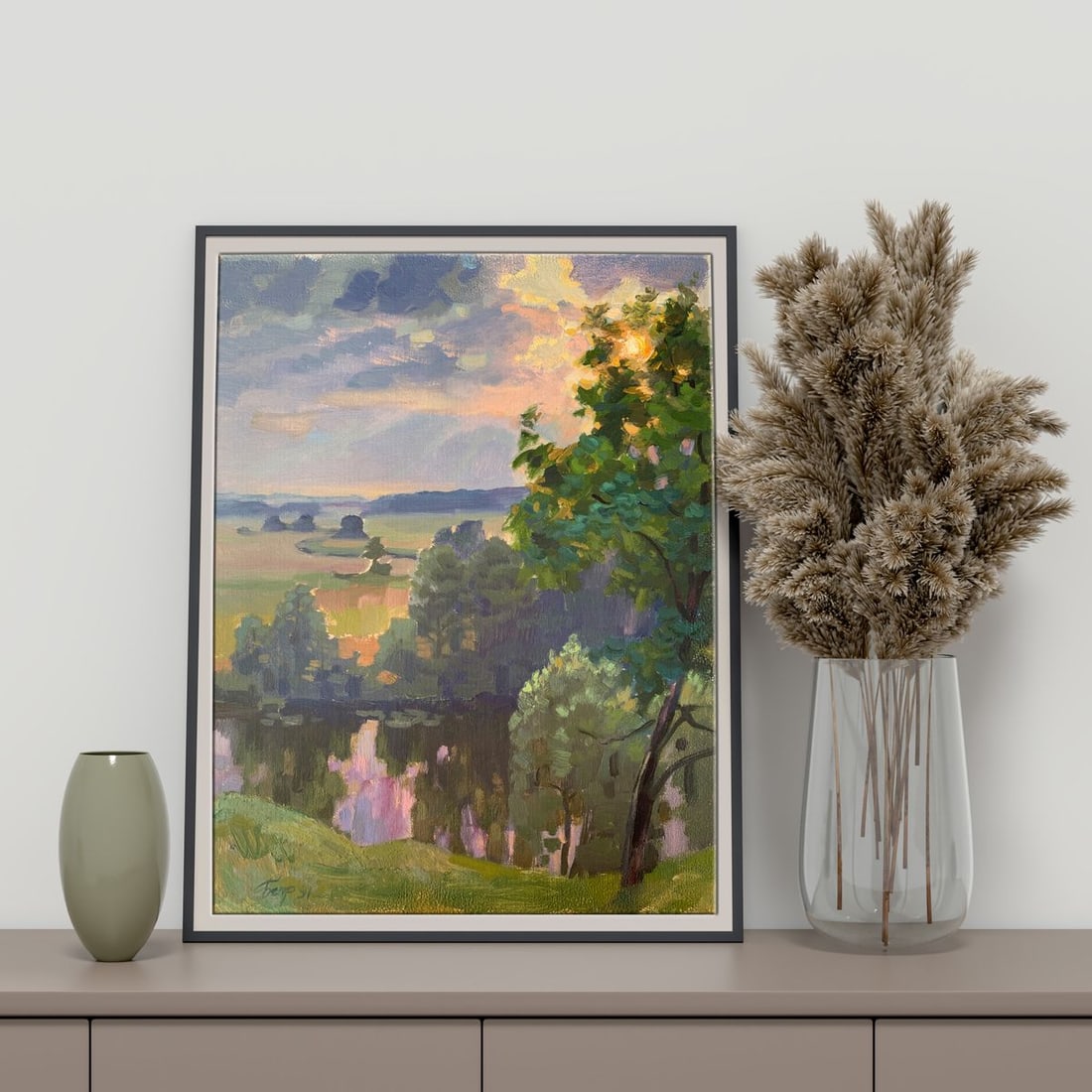 Oil painting Near Sednev Batrakov Vladimir Grigorievich - 2