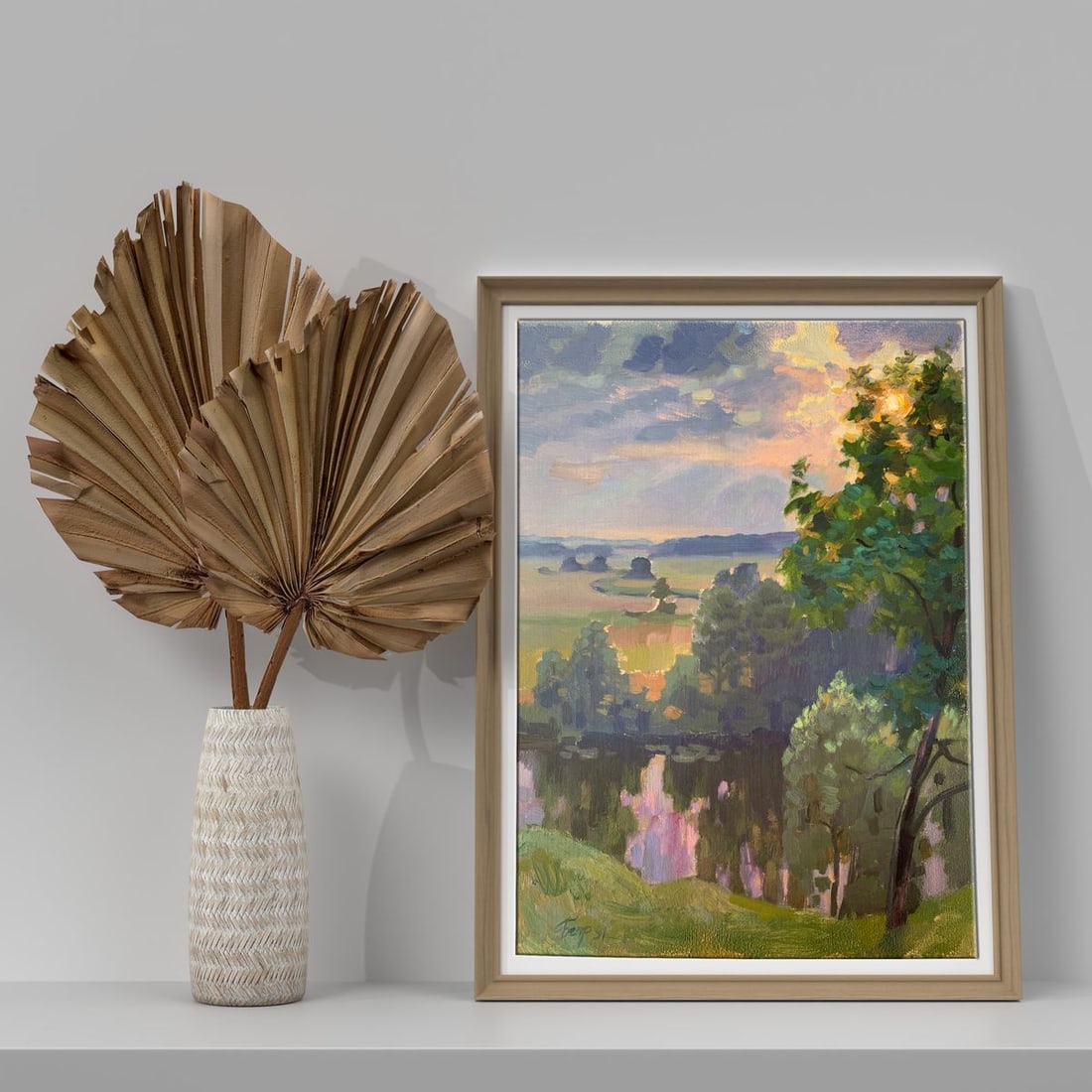 Oil painting Near Sednev Batrakov Vladimir Grigorievich - 3