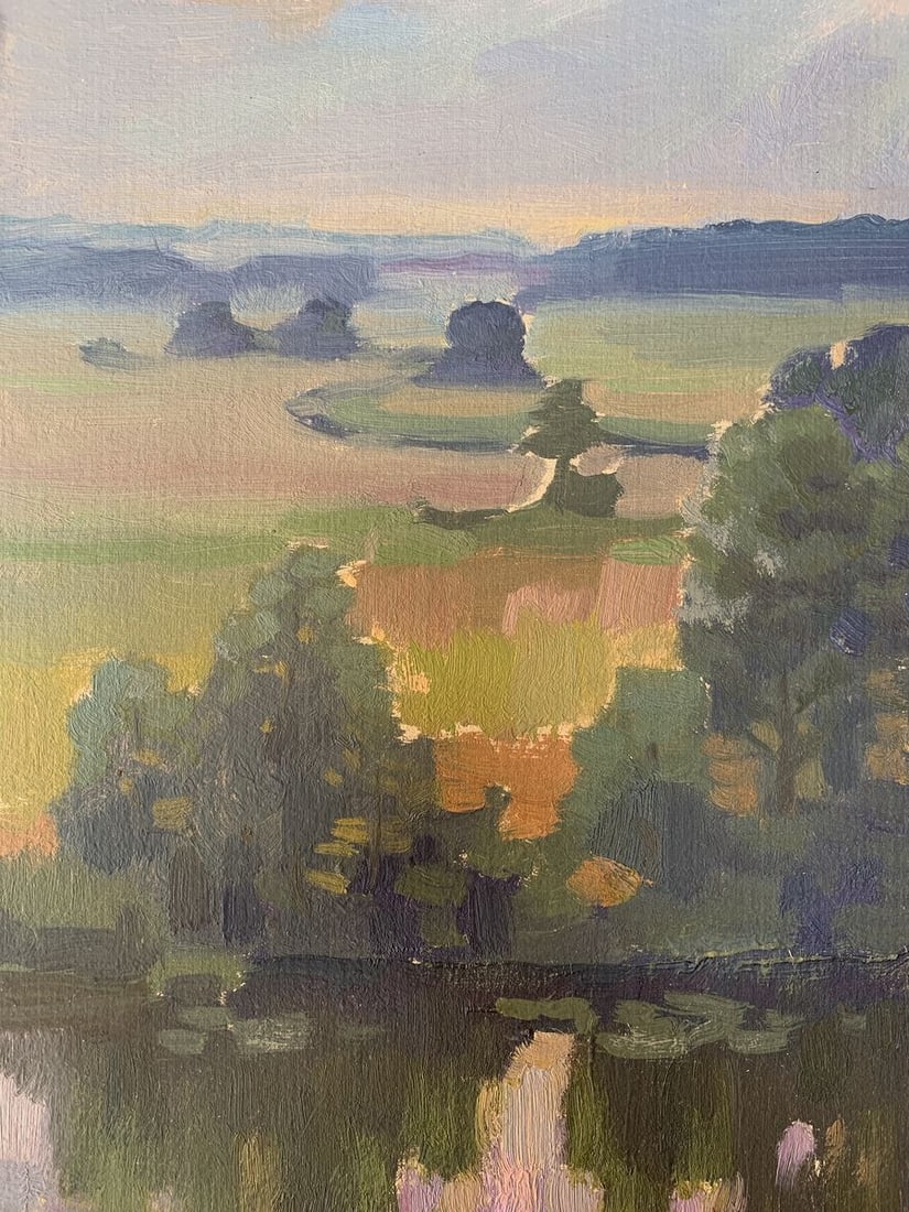 Oil painting Near Sednev Batrakov Vladimir Grigorievich - 7
