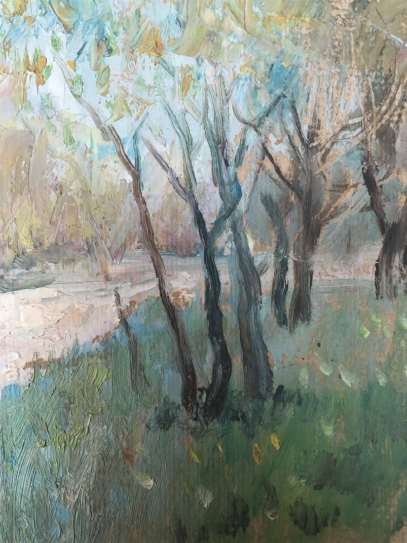 Oil painting River Snov Unknown artist - 9