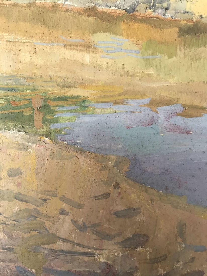 Oil painting River Psyol Wihyrovskii Victor - 10