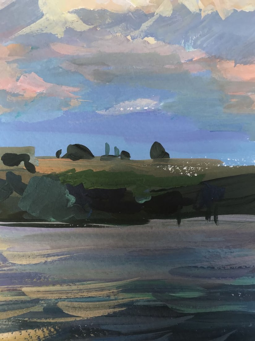 Oil painting Dnieper Ogienko N. - 10