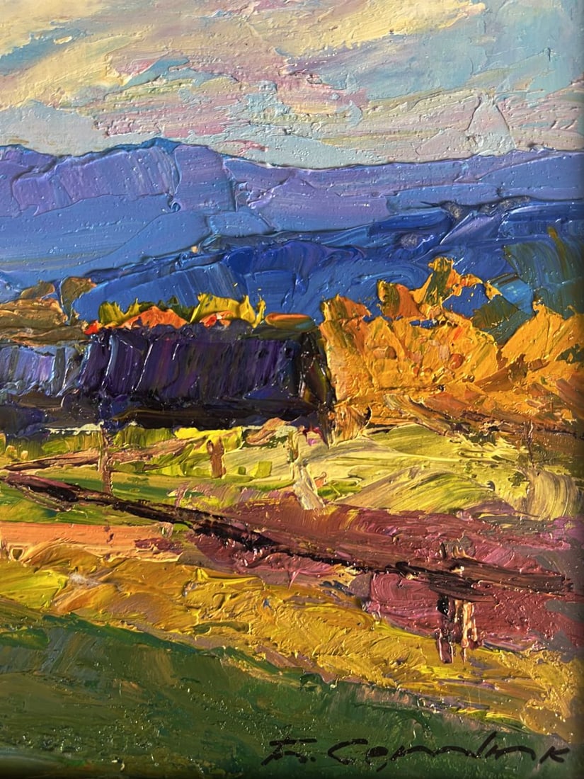 Oil painting House in the mountains Boris Serdyuk - 10