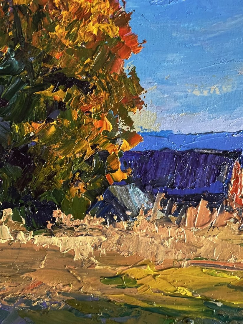 Oil painting House in the mountains Boris Serdyuk - 5