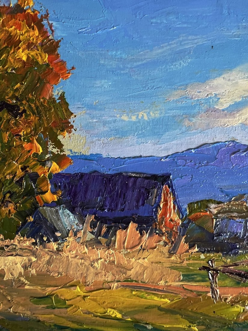 Oil painting House in the mountains Boris Serdyuk - 6