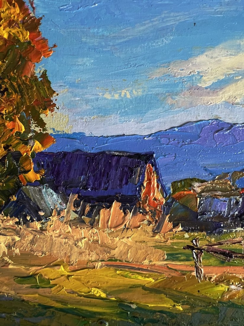 Oil painting House in the mountains Boris Serdyuk - 7