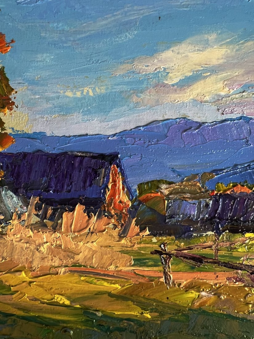 Oil painting House in the mountains Boris Serdyuk - 8