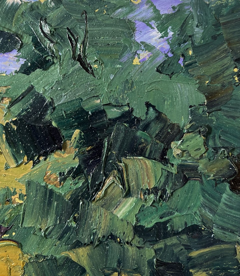Oil painting Mountainous terrain Boris Serdyuk - 4
