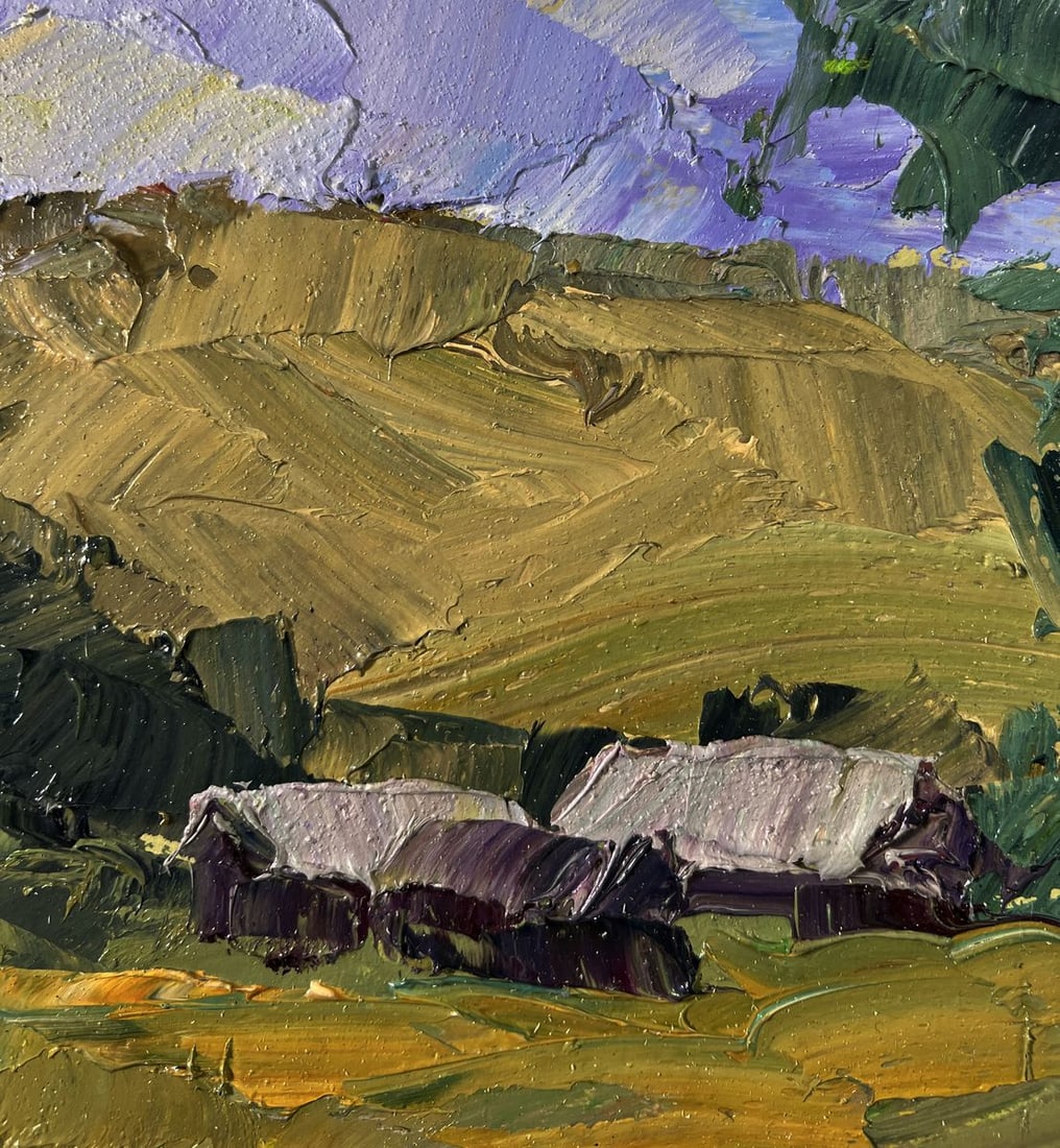 Oil painting Mountainous terrain Boris Serdyuk - 5