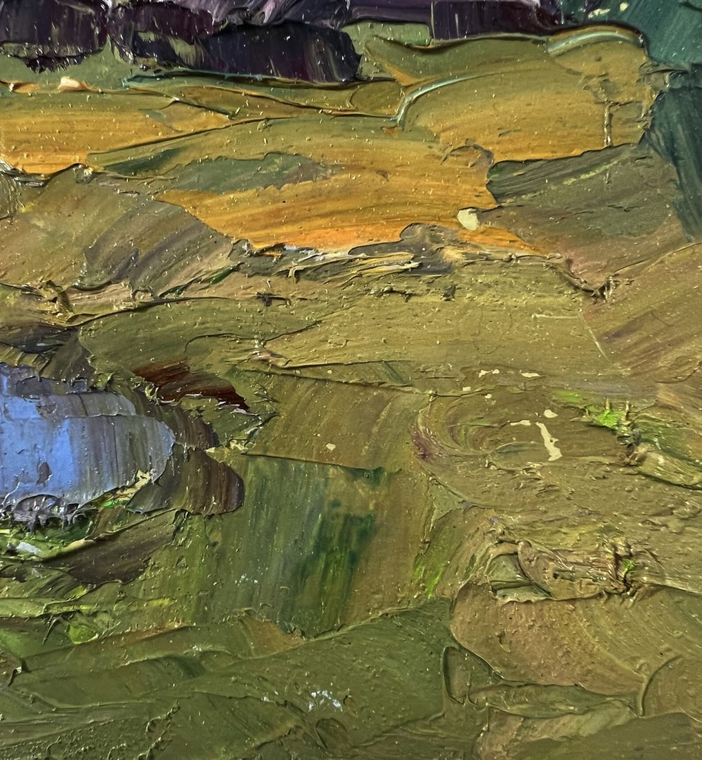 Oil painting Mountainous terrain Boris Serdyuk - 8