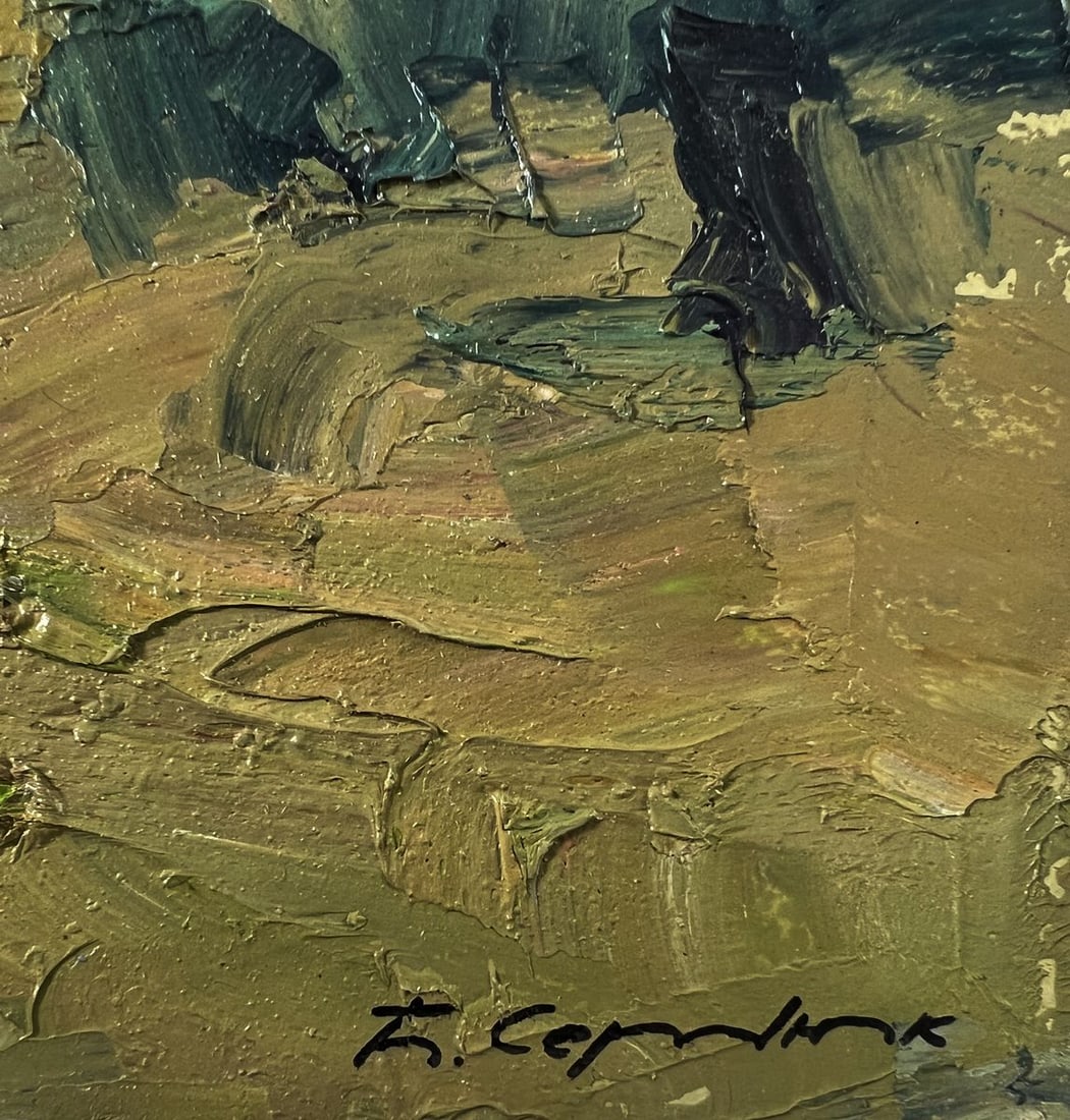 Oil painting Mountainous terrain Boris Serdyuk - 9