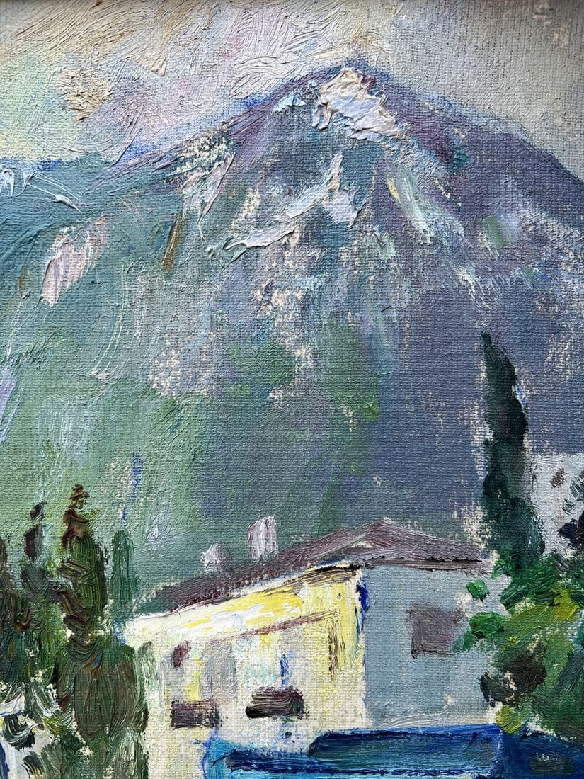 Oil painting City streets V. Mishurovsky - 4