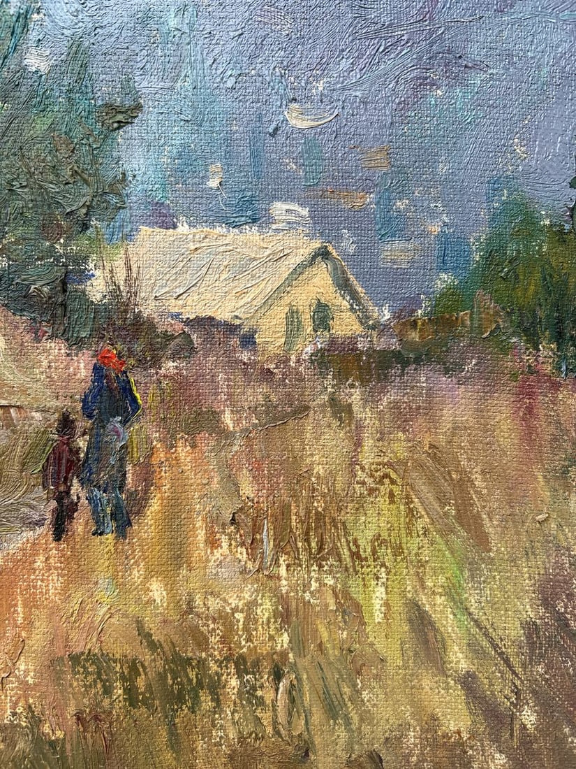 Oil painting A warm day V. Mishurovsky - 5