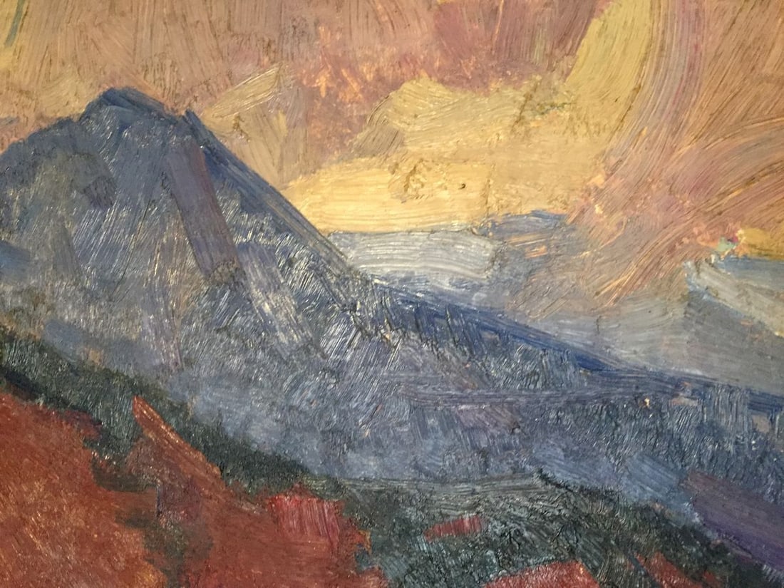 Oil painting The mountains Khrustalenko Nikolay Aleksandrovich - 7